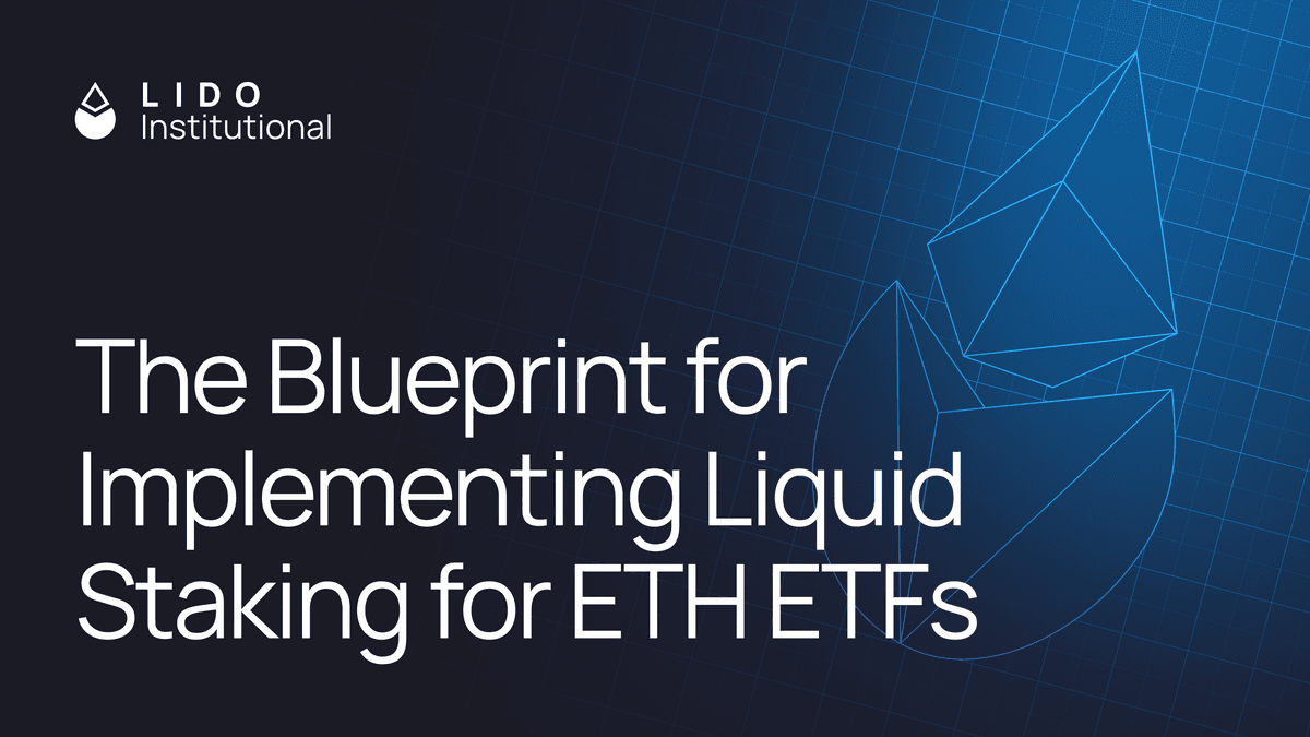The Blueprint for Implementing Liquid Staking for ETH ETFs