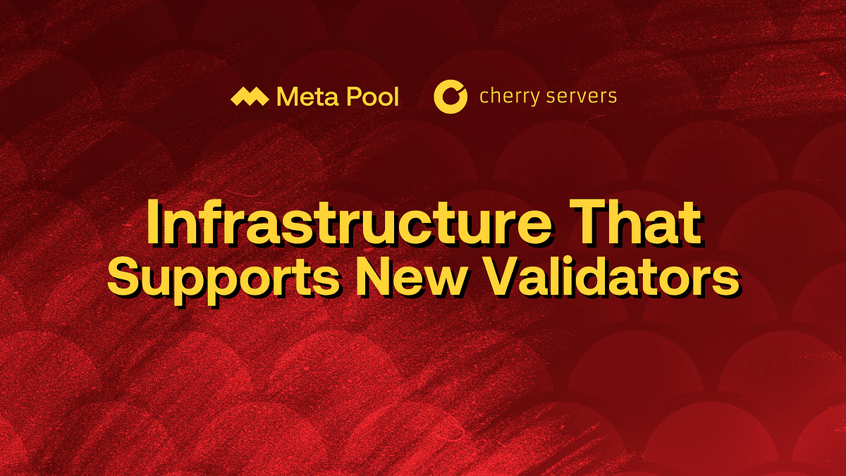 Node Studio × Cherry Servers: Infrastructure that supports new validators