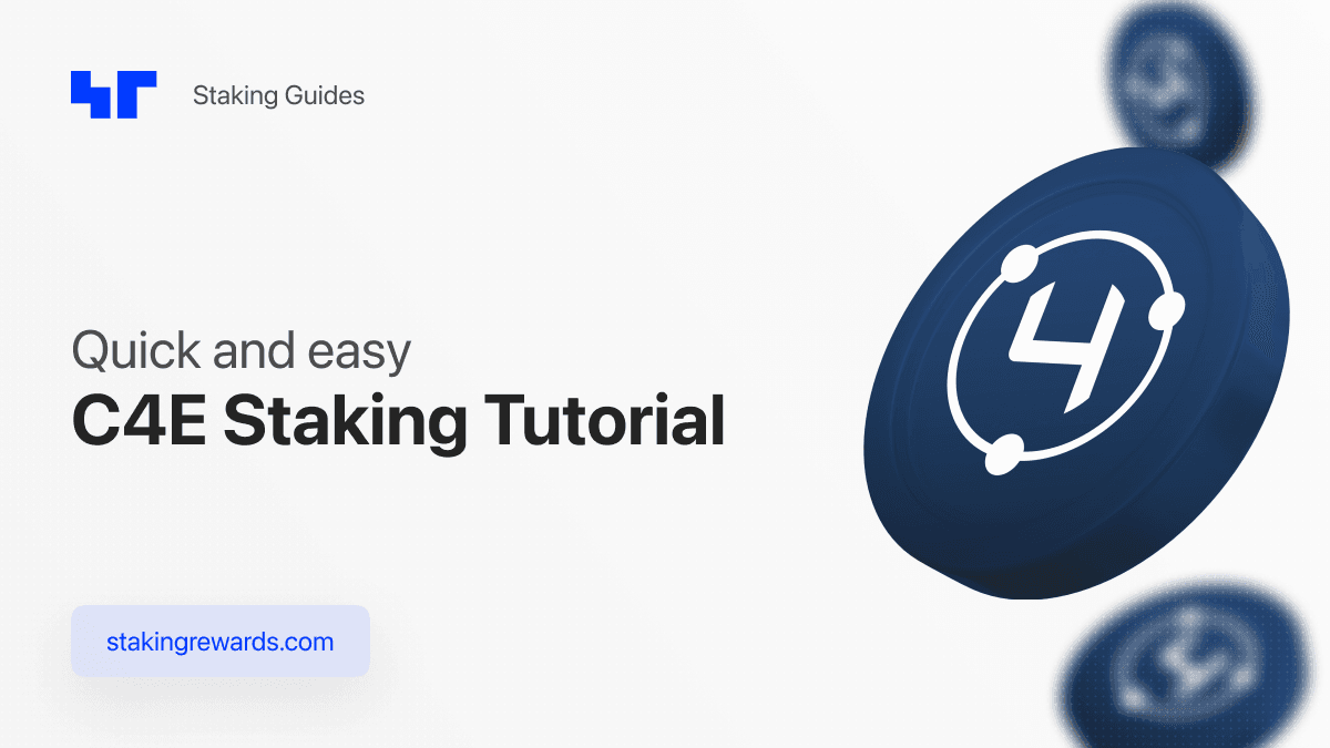 C4E Staking on Chain4Energy Network: A Quick and Easy Tutorial